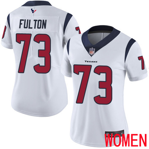 Houston Texans Limited White Women Zach Fulton Road Jersey NFL Football #73 Vapor Untouchable